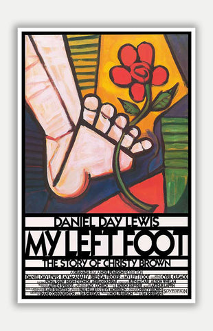 My Left Foot - 11" x 17" Movie Poster