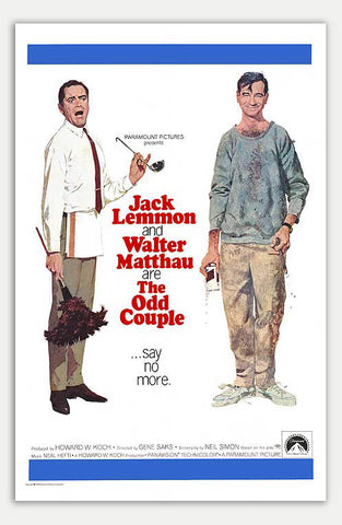 Odd Couple - 11" x 17"  Movie Poster