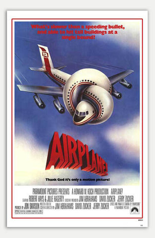 Airplane! - 11" x 17"  Movie Poster