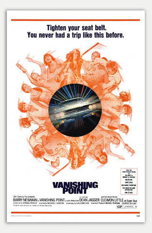 Vanishing Point - 11" x 17"  Movie Poster