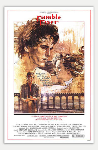 Rumble Fish - 11" x 17"  Movie Poster