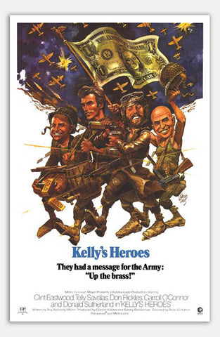 Kelly's Heroes - 11" x 17"  Movie Poster