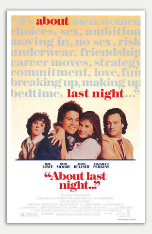 About last night - 11" x 17"  Movie Poster