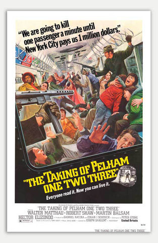 Taking of Pelham One Two Three - 11" x 17"  Movie Poster