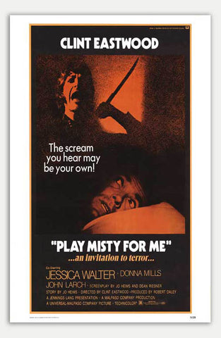 Play Misty for Me - 11" x 17"  Movie Poster