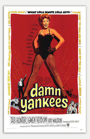 Damn Yankees - 11" x 17"  Movie Poster