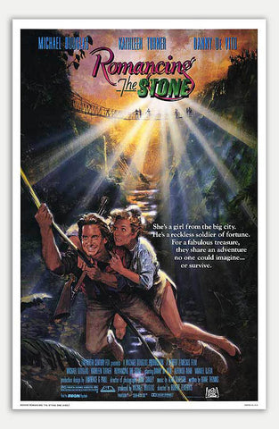 Romancing the Stone - 11" x 17"  Movie Poster