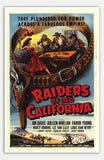 Raiders Of Old California - 11" x 17"  Movie Poster