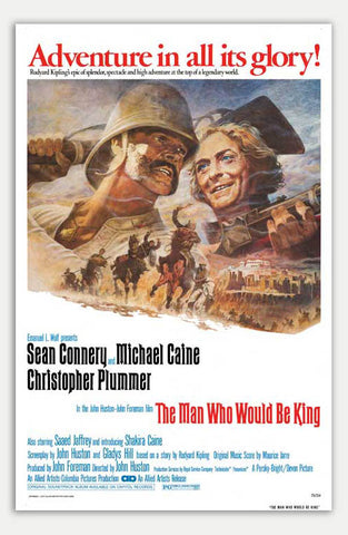 Man who would be King - 11" x 17"  Movie Poster