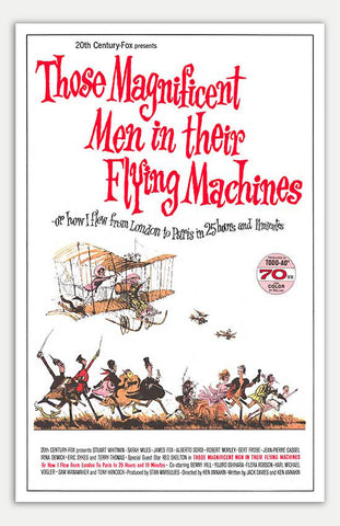 Those Magnificent Men in Their Flying Machines - 11" x 17"  Movie Poster