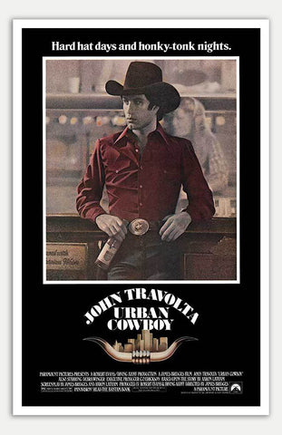 Urban Cowboy - 11" x 17"  Movie Poster