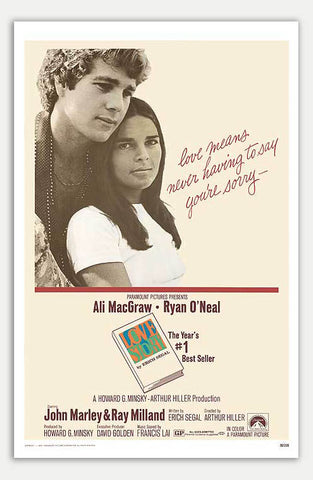 Love Story - 11" x 17"  Movie Poster