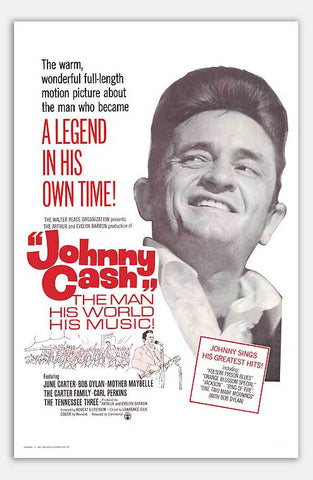 Johnny Cash - 11" x 17"  Movie Poster