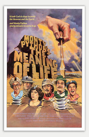 Monty Python's The Meaning of Life - 11" x 17"  Movie Poster