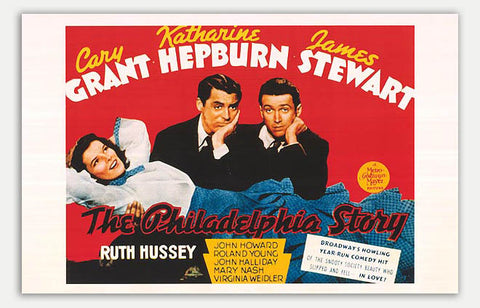 Philadelphia Story - 17" x 11"  Movie Poster