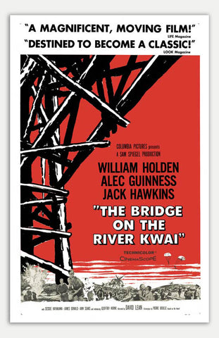 Bridge on the River Kwai - 11" x 17"  Movie Poster