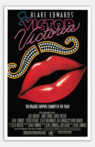 Victor Victoria - 11" x 17"  Movie Poster