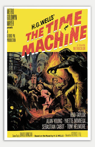 Time Machine - 11" x 17"  Movie Poster