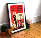 FBI Girl - 11" x 17"  Movie Poster