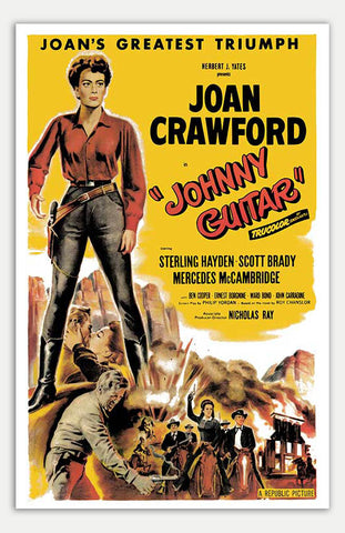 Johnny Guitar - 11" x 17"  Movie Poster