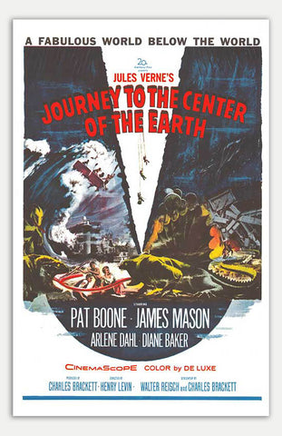 Journey To The Center Of The Earth - 11" x 17"  Movie Poster