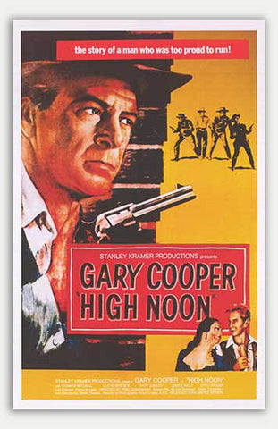 High Noon - 11" x 17"  Movie Poster