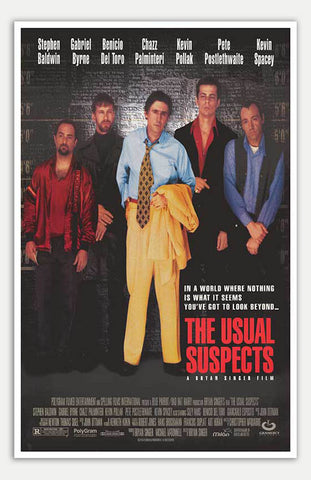 Usual Suspects - 11" x 17"  Movie Poster