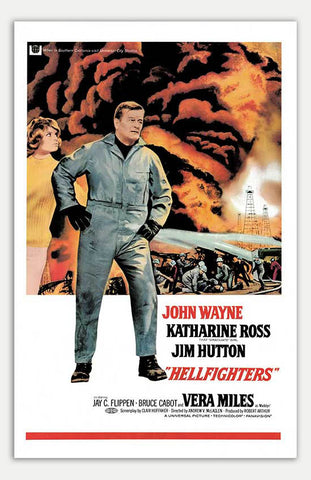 Hellfighters - 11" x 17"  Movie Poster