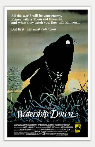 Watership Down - 11" x 17"  Movie Poster
