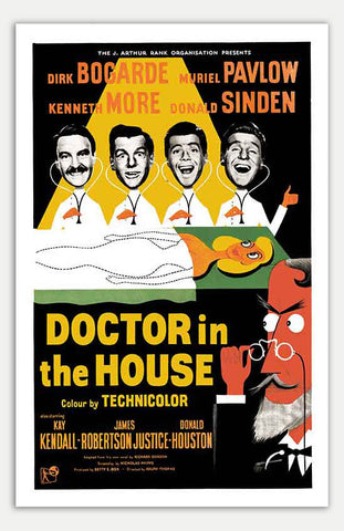 Doctor in the House - 11" x 17"  Movie Poster