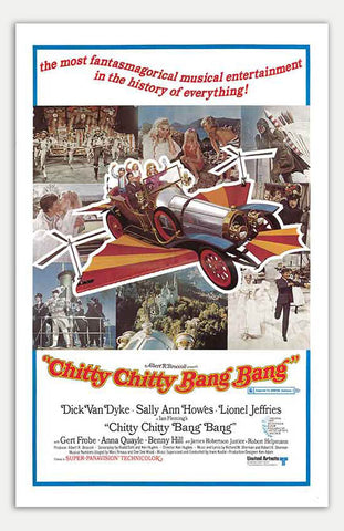 Chitty Chitty Bang Bang - 11" x 17"  Movie Poster