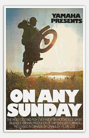 On Any Sunday - 11" x 17"  Movie Poster