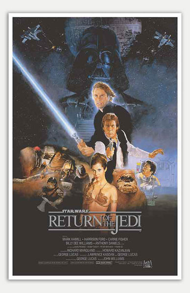 Star Wars: Episode VI - Return of the Jedi - 11 x 17 Movie Poster – Mini Movie  Posters