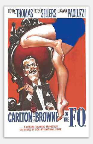 Carlton Browne of the F.O. - 11" x 17"  Movie Poster