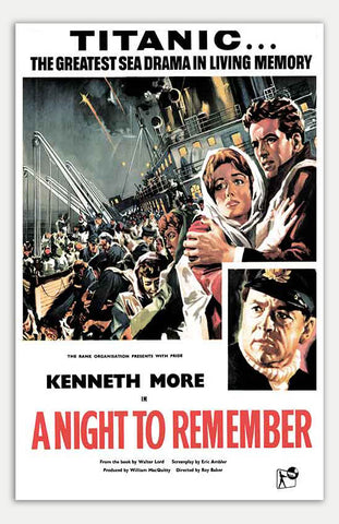 Night to Remember - 11" x 17"  Movie Poster