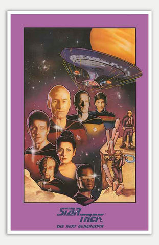 Star Trek: The Next Generation - 11" x 17"  Movie Poster