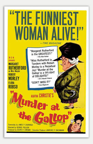 Murder at the Gallop - 11" x 17"  Movie Poster