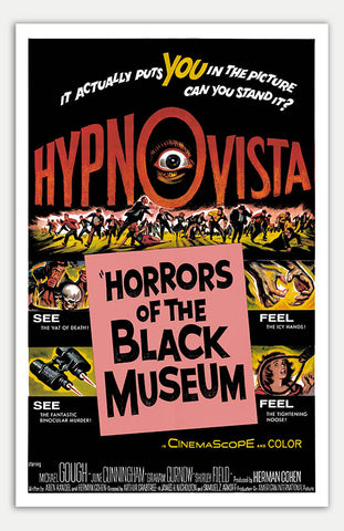 Horrors of the Black Museum - 11" x 17"  Movie Poster