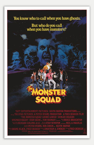 Monster Squad - 11" x 17"  Movie Poster