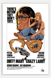 Dirty Mary Crazy Larry - 11" x 17"  Movie Poster