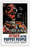 Attack of the Puppet People - 11" x 17"  Movie Poster
