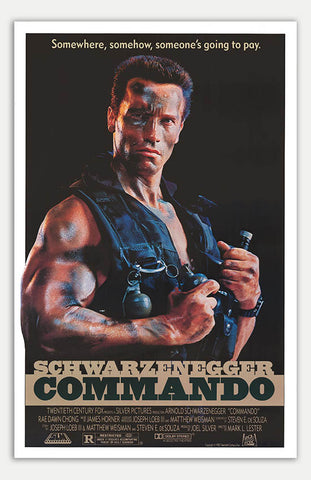 Commando - 11" x 17"  Movie Poster