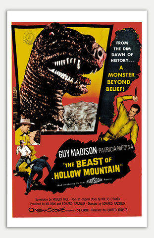 Beast of Hollow Mountain - 11" x 17"  Movie Poster