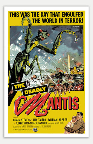 Deadly Mantis - 11" x 17"  Movie Poster
