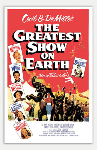 Greatest Show on Earth - 11" x 17"  Movie Poster