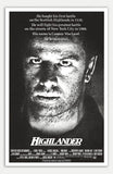 Highlander - 11" x 17"  Movie Poster