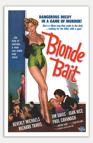 Blonde Bait - 11" x 17"  Movie Poster