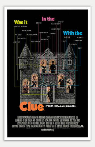 Clue - 11" x 17"  Movie Poster