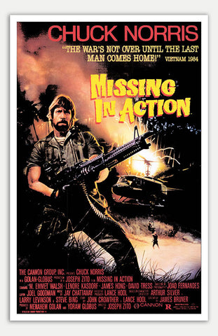 Missing in Action - 11" x 17"  Movie Poster