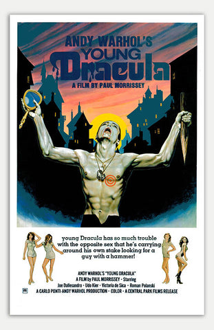 Andy Warhol's Young Dracula - 11" x 17"  Movie Poster